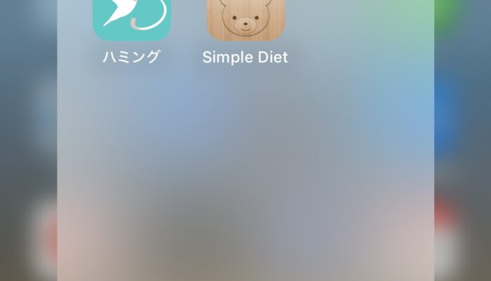 カロリー計算のアプリ